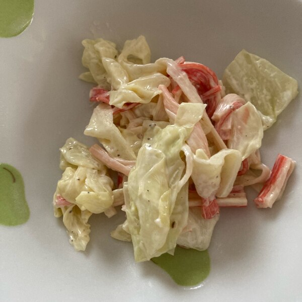 ブロッコリーとカニカマのマヨネーズ和え