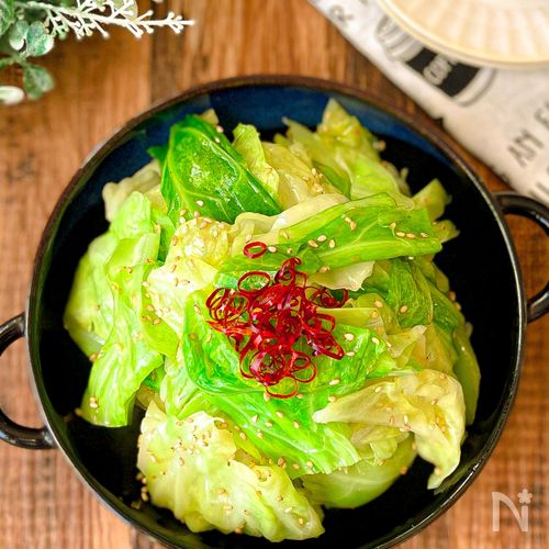 レンジで簡単 キャベツのナムル