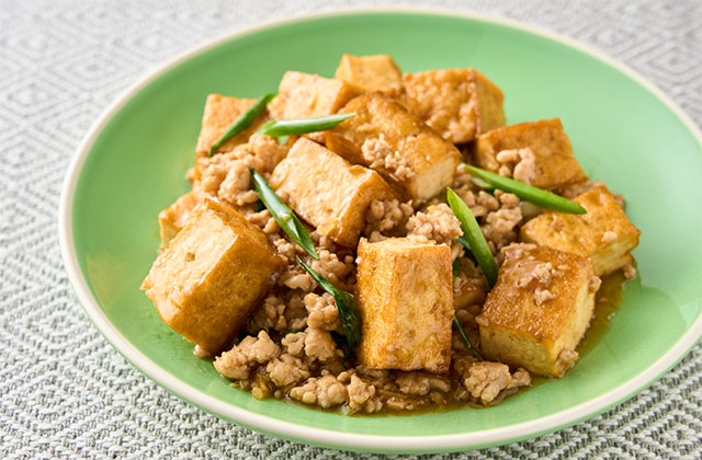 麻婆たけのこ厚揚げ ご飯がすすむ茶色いおかず
