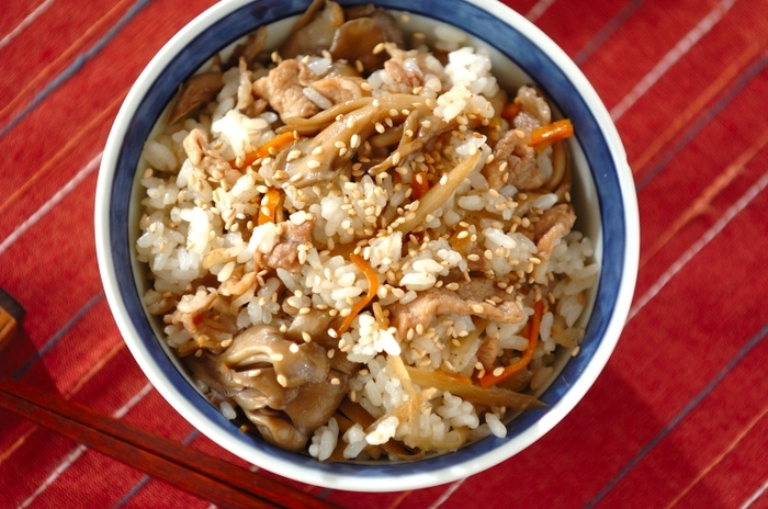 「かぶの葉とごまの混ぜご飯」の献立