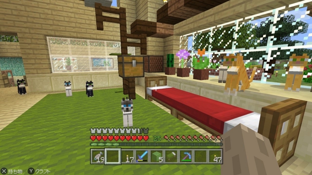 マイクラ 簡単でおしゃれなカフェの作り方！ダークオークを使った落ち着いた雰囲気の建築