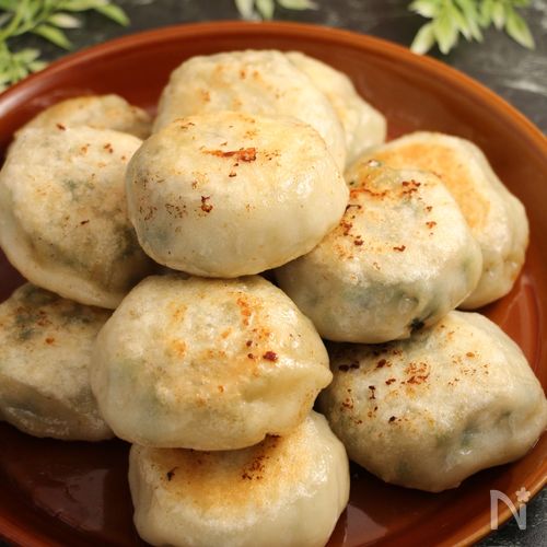 中華点心 もちっと香ばしいニラまんじゅうの作り方