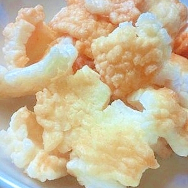 揚げると膨らむ！昔懐かし昭和の味 かきもち を揚げてみた『咀嚼音少しあり』