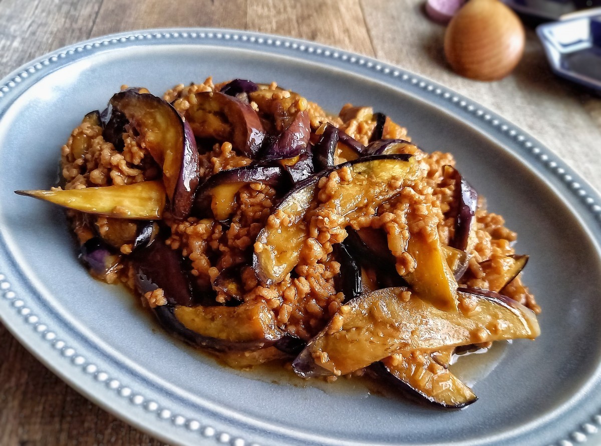 作り置き 辛くない麻婆茄子
