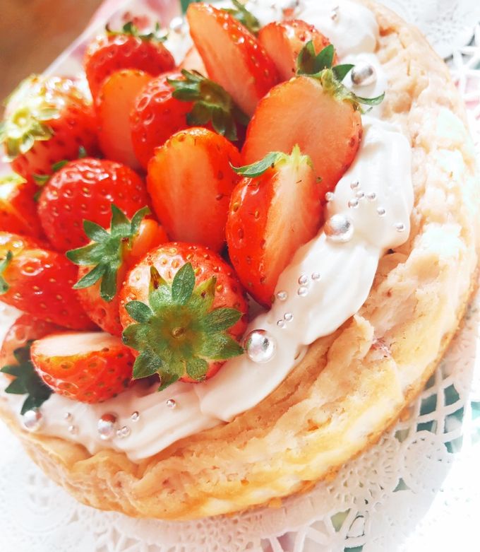 材料3つ フルーチェで作る！いちごレアチーズケーキ作り方！syun cooking- YouTube