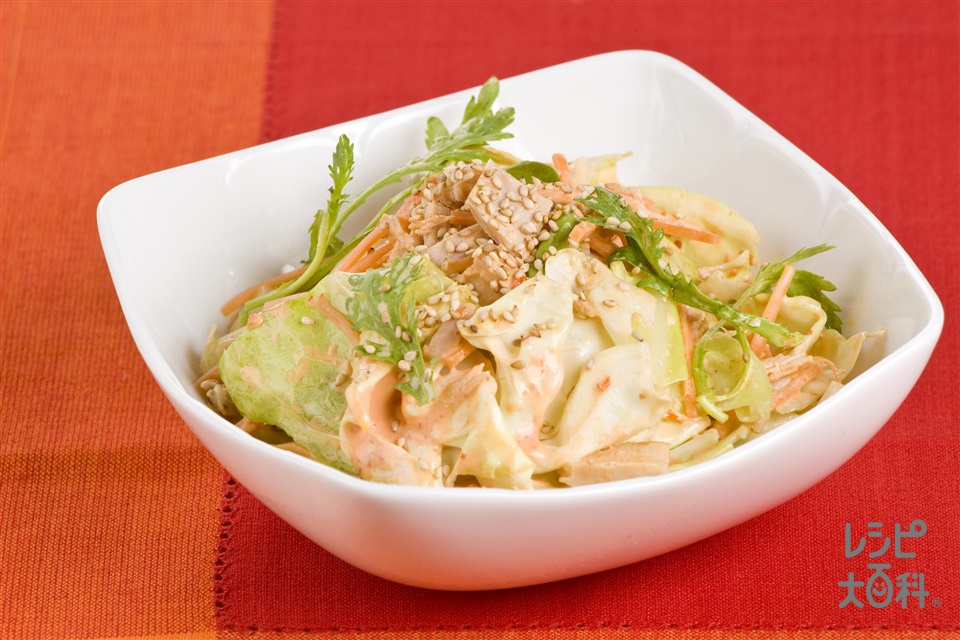 もやしとツナのシャキシャキサラダ