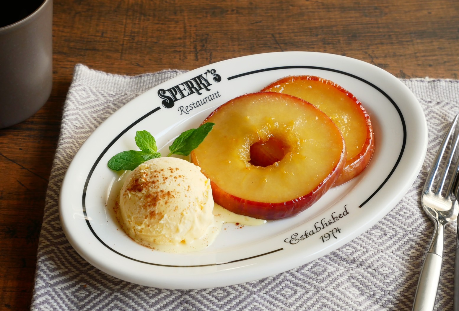 まるごと焼きりんご