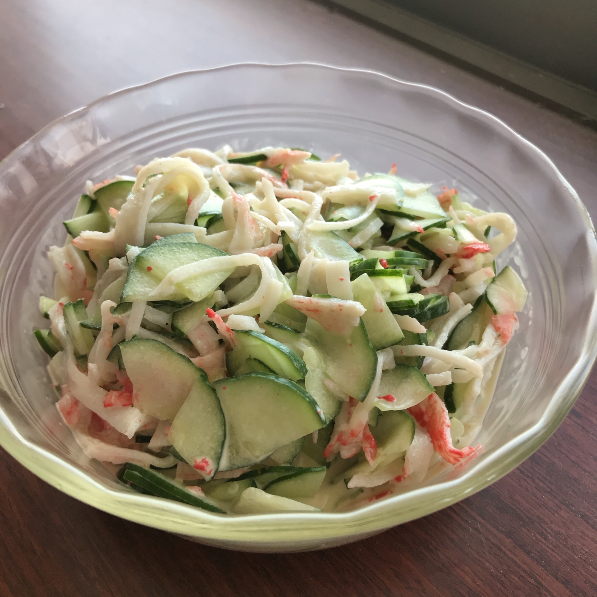 プチッと感がクセになる！ ちくわとカニカマの粒マスマヨ和え