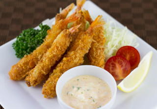 エビフライ タルタルソース付・まっすぐに揚げるエビの下処理簡単レシピ61VJ