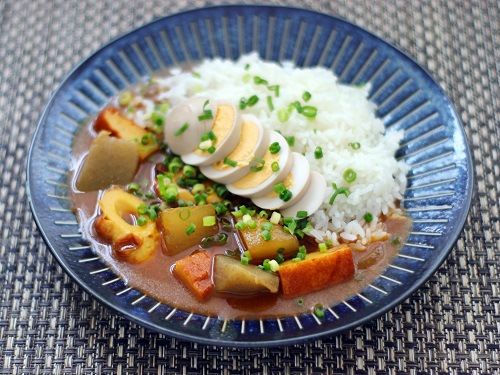 おでんの残りで節約!おでんカレー＊レシピ＊mieko's kitchen -ミイコズキッチン