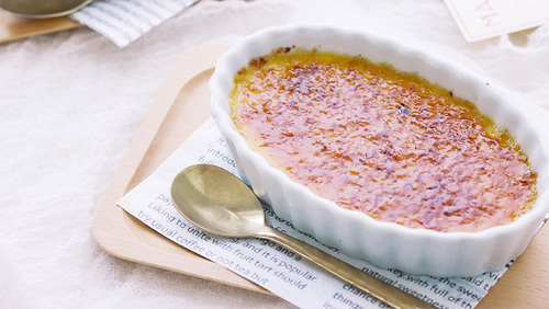 クレームブリュレのレシピ