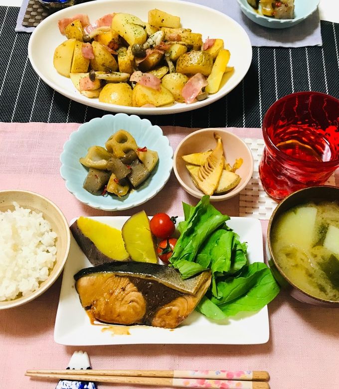 今日の献立 ブリの照り焼き- 豆腐日記 毎日豆腐食べてます- Bloguru