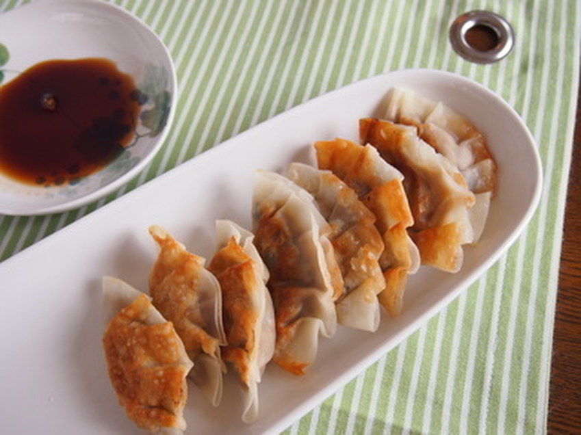 肉なしのマクロビ餃子！！福