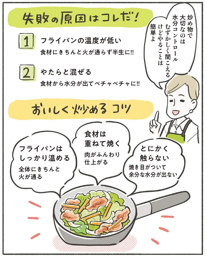 野菜炒めの極意 “野菜の水分量”で炒め分ければ失敗しない！鍋は振らない！強火も不要な超レシピ 最高保証2024年4月27日-エキサイトニュース
