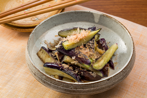 ツナ入り、無限なす