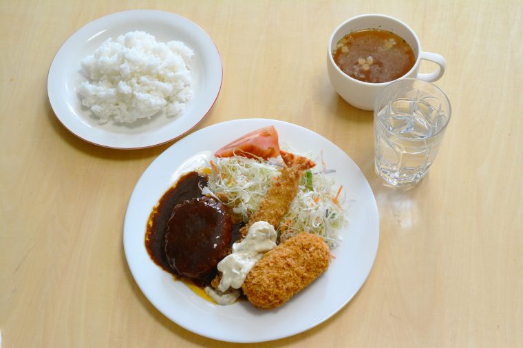 ハンバーグ メニュー 写真素材写真素材