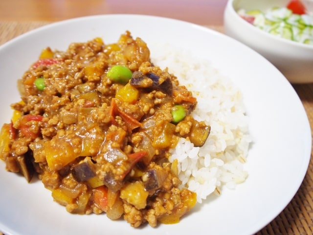 無水♡トマトキーマカレー作り置き 冷凍保存 レンジ