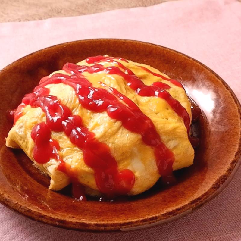 簡単！自家製デミグラスソースのオムライス