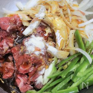 ペッパーランチ風ライス ホットプレートで簡単♪