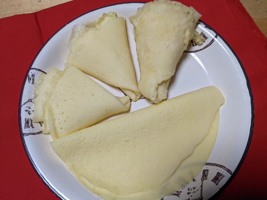 サクッともっちり！身体に優しい米粉のクレープ