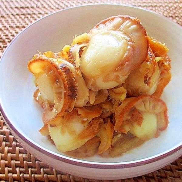 5分でできる！ 漬けホタテ