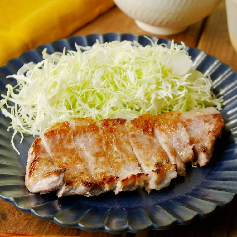 豚ロース厚切り 下味冷凍 塩麹TikTok