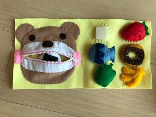 100均フェルトで手作り布絵本 指先強化・生活習慣を楽しく身に着ける仕掛けのアイディアと作り方☆ - お母さん見習い中～mamamaru～