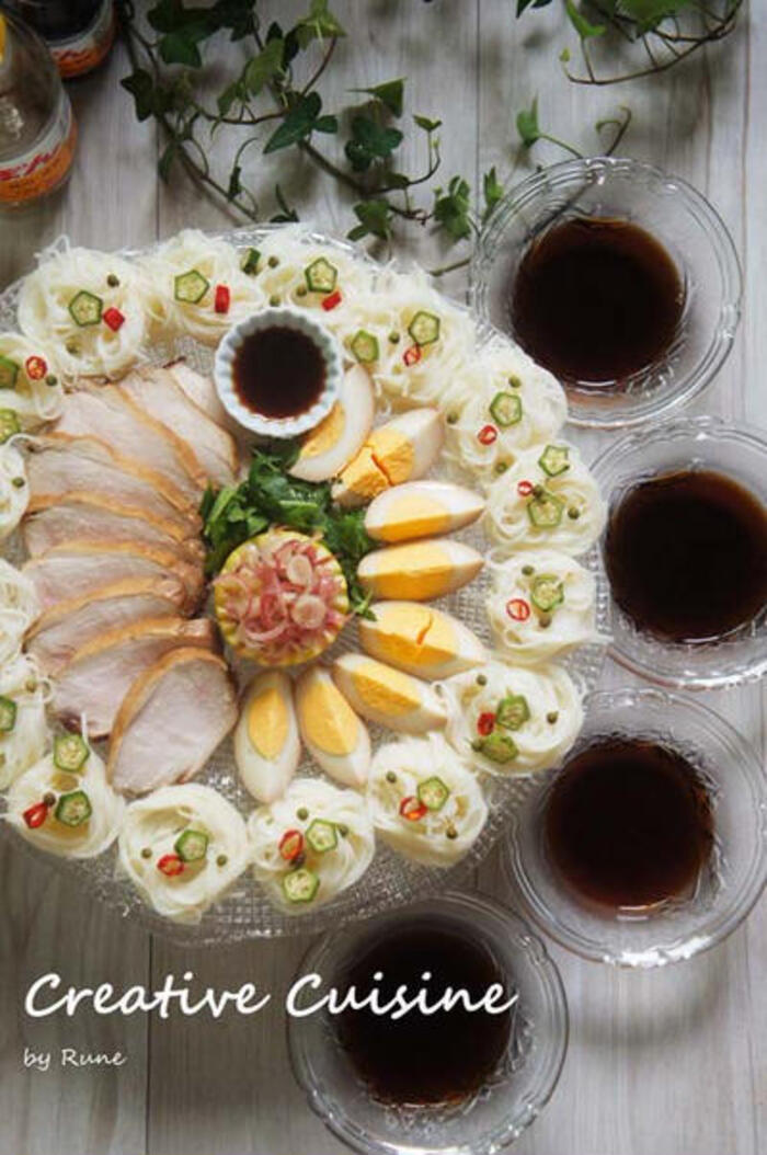 七夕そうめん 具だくさんつけ汁 – Foodlier Recipes