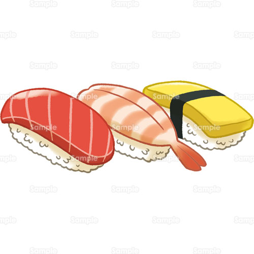 お寿司：イラスト無料