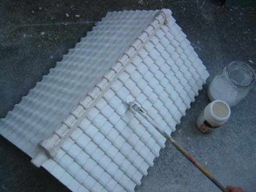 瓦屋根を作る : 初心者のBlender日記