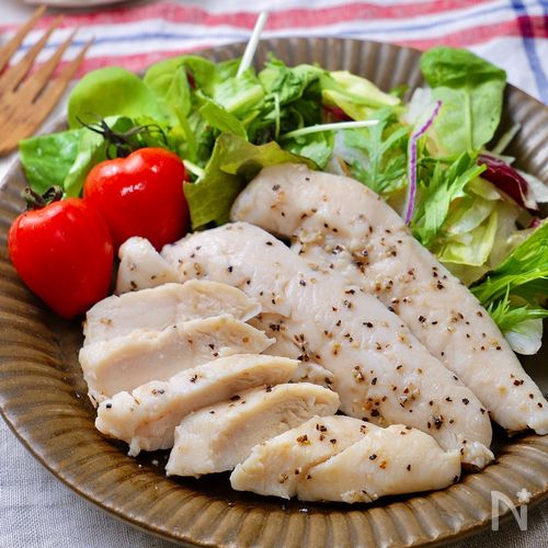 ♡今日のおつまみ♡レンジde簡単♡胸肉のサラダチキン風♡レシピあり♡美桜オフィシャルブログ「美桜mio同盟」Powered by Ameba