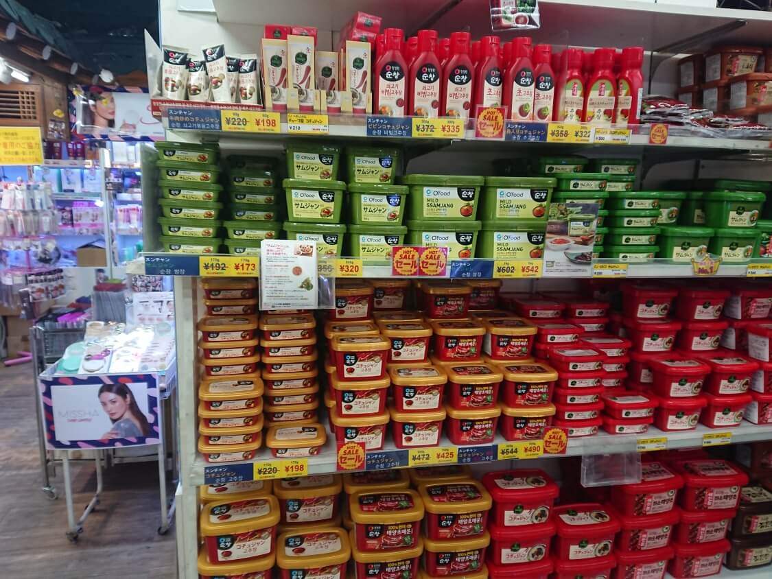 ♥︎新大久保♥︎BBA流、韓国食材スーパーの使い分け♩¨̮⑅marble模様の毎日