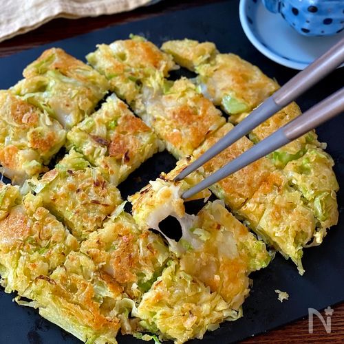 キムチ餅お好み焼きレシピ・作り方 - E・レシピ