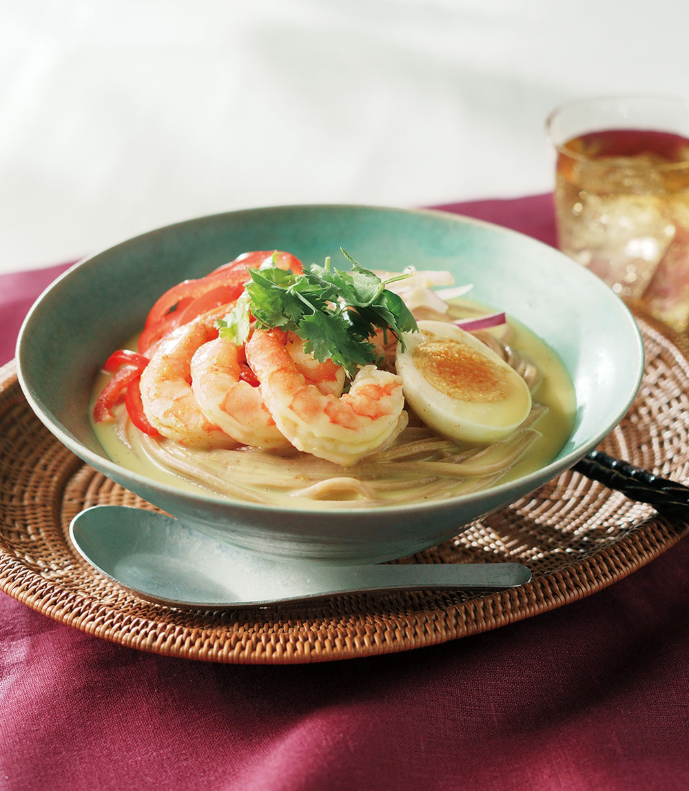 簡単！ヤマキの白だしを使った和風シーフードパスタの作り方・レシピててのズボラ料理