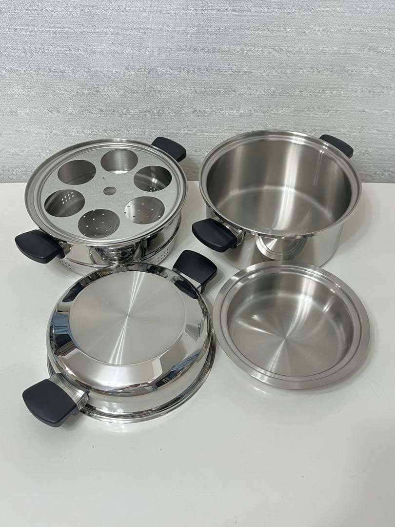 Amwayクィーンクック 中ソースパン アムウェイ クイーンクックウェア 中ソースパン Amway