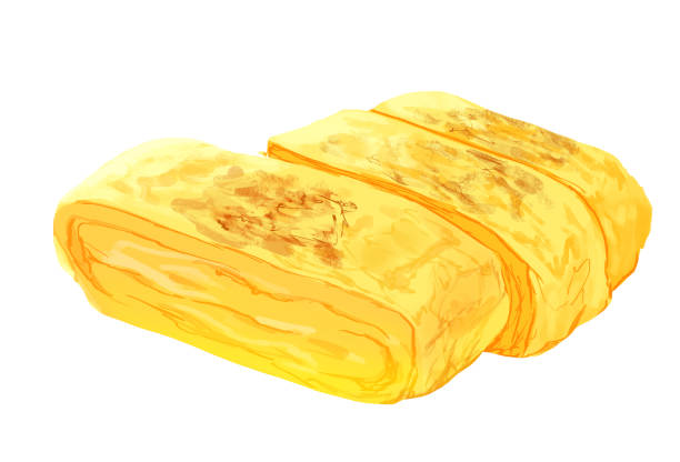 卵焼きのイラストかわいいフリーアイコン・イラストの無料素材サイトフリーペンシル