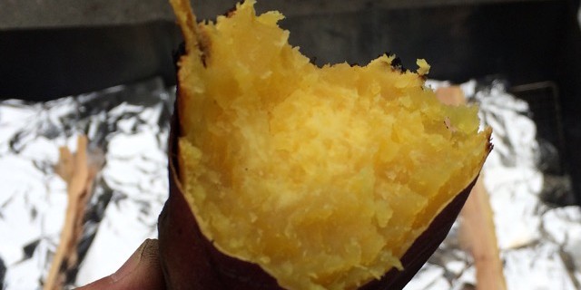 焼き芋の低温調理レシピ