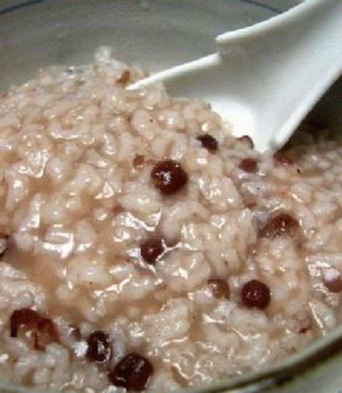 あったか朝ごはん！ポークビッツの五目中華粥