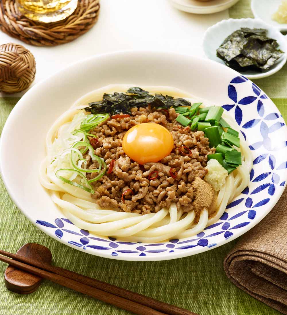 簡単うまい！食欲そそる肉味噌うどん 格上げのコツあり☆