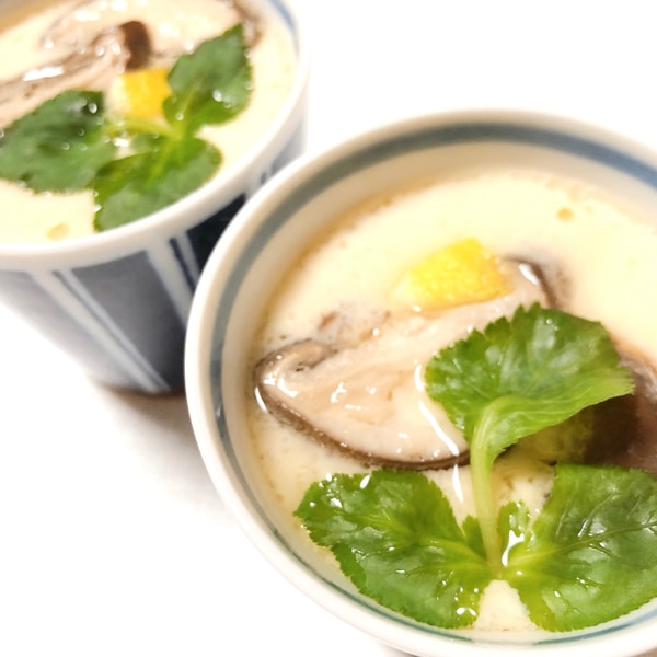 失敗なし＆蒸し器不要 マグとフライパンで♪基本の茶わん蒸し