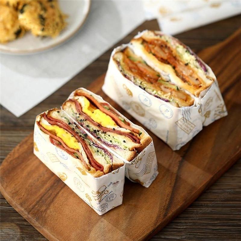 ワックスペーパーを使ったサンドイッチの包み方Youki Style Magazine 容器スタイルマガジン