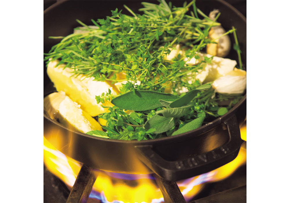 コンパ飯 朝まで話そうのトスカーナ風フライドポテト 大量調理 みかみかみ