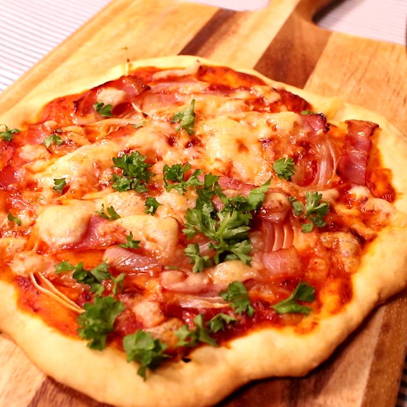 4毒抜きレシピ 揚げない唐揚げピザサイリウムなしピザ生地発酵なしノンオイル赤ちゃんのいびきを聞きながら食べる動画 小麦・植物油・乳製品・砂糖なし