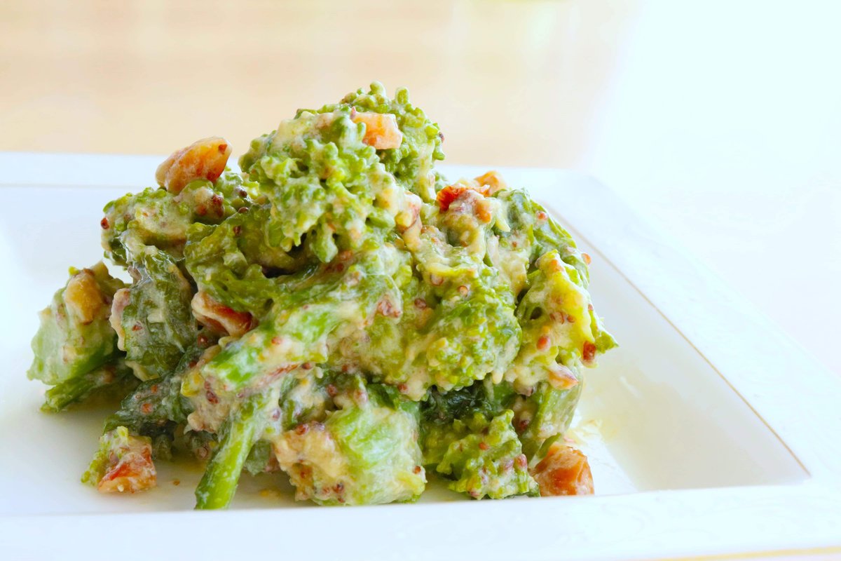 菜の花のマスタード炒め - 食のコラム - 朝岡スパイス