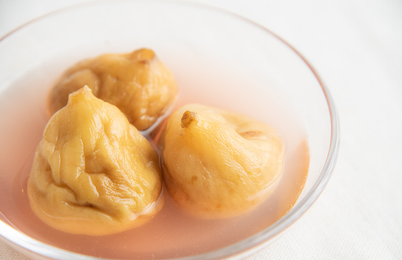 いちじくのコンポートのレシピ・作り方お菓子・パン材料・ラッピングの通販 cotta＊コッタ