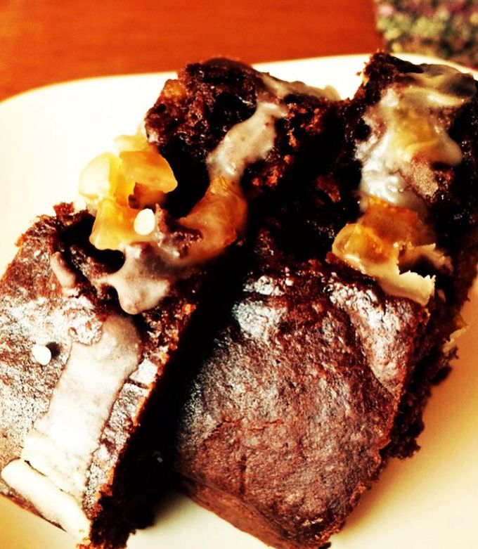 オレンジとチョコのパウンドケーキ