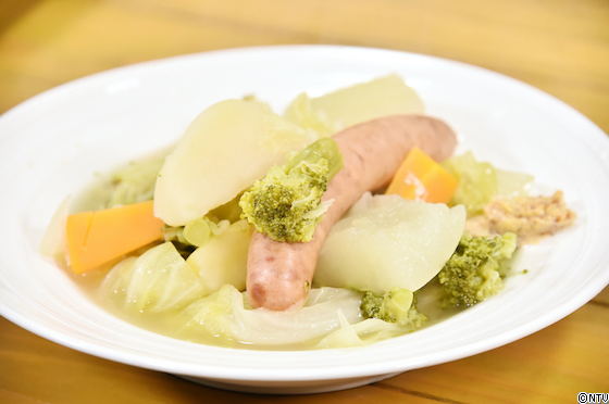 母の味♩夕顔と豚肉の味噌炒め