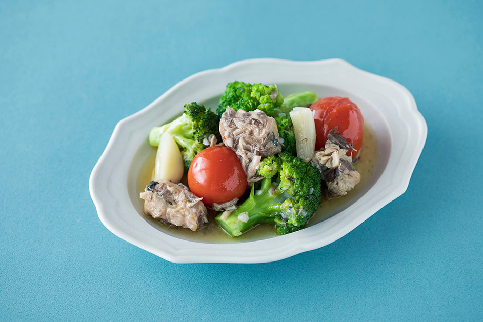 和えるだけ サバ缶とキャベツのみそ和え