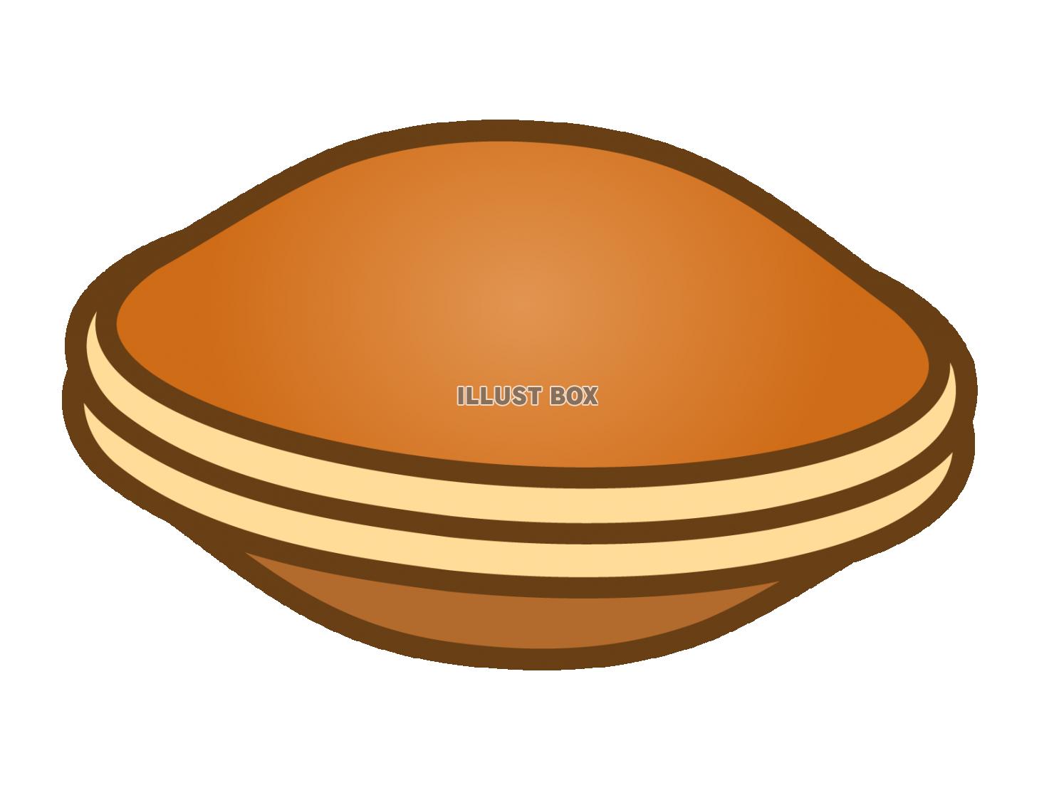 どら焼きのフリーイラスト素材 - 無料のイラスト素材 タダ絵