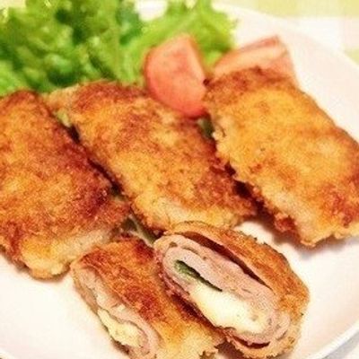 揚げない とんかつ！ミルフィーユカツの作り方！薄切り肉で柔らかカツレツ